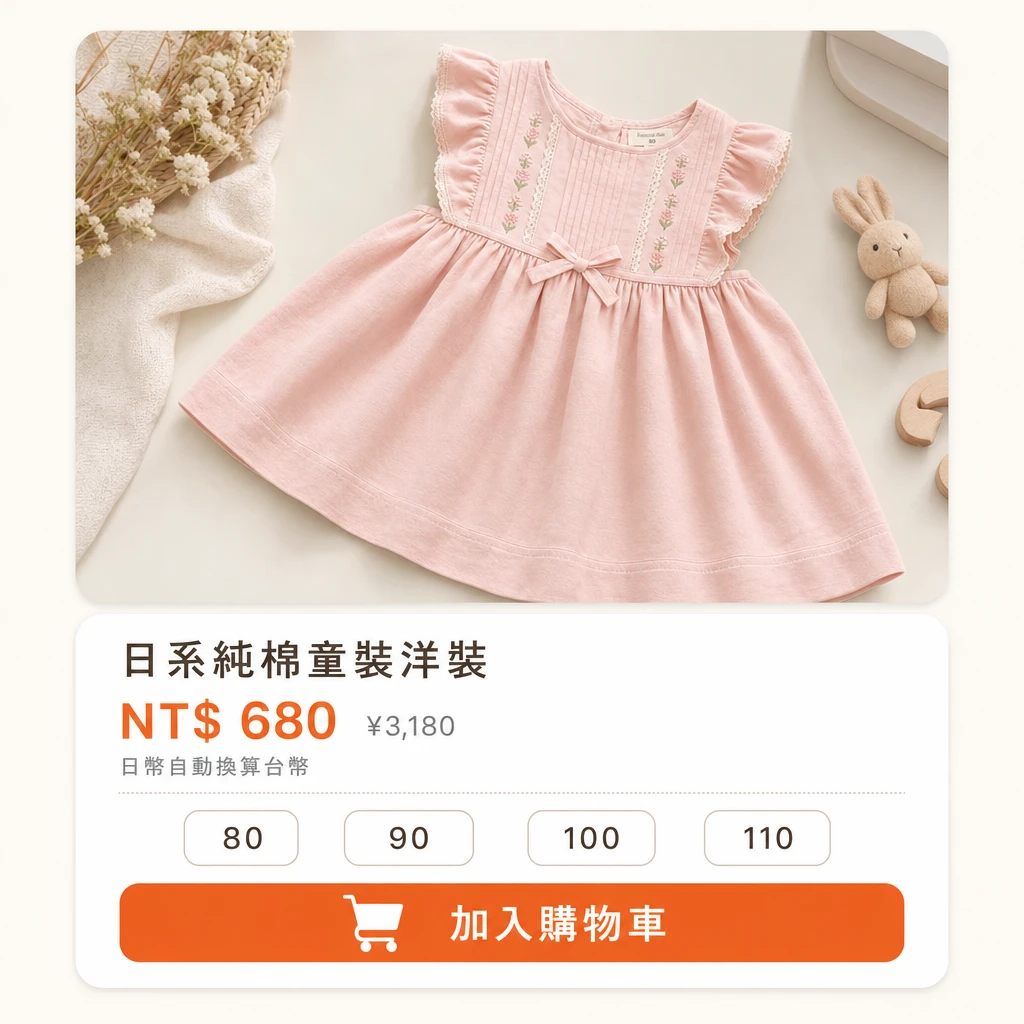 一鍵生成商品頁並上架到你的商店