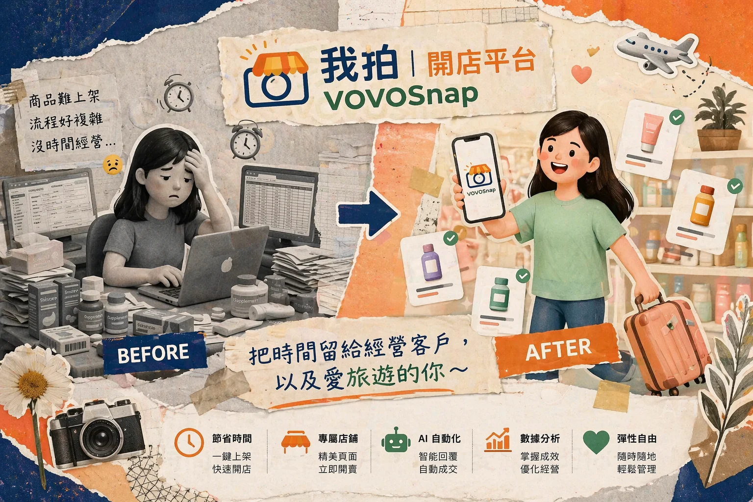 開店前後對比：從焦慮上班族到輕鬆經營