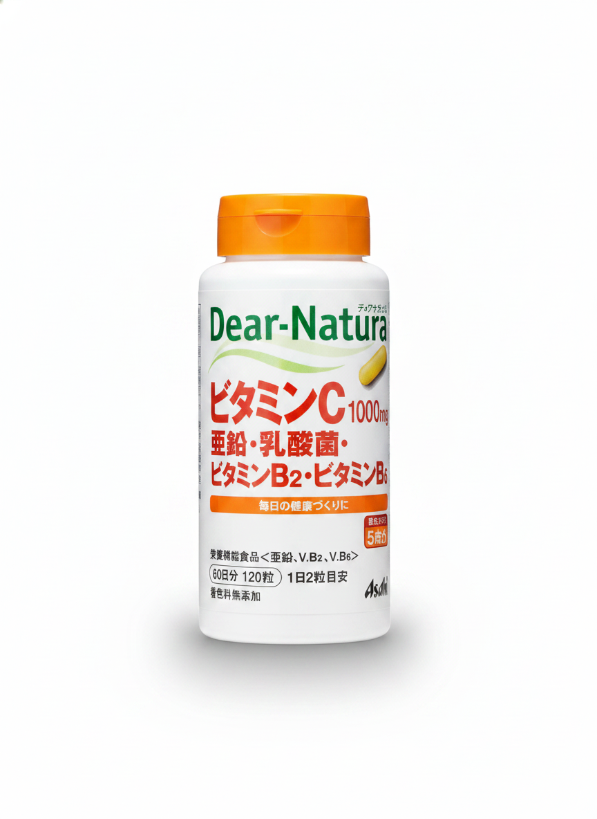 維生素C 1000毫克 鋅・乳酸菌・維生素B2・維生素B6